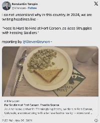 Does DEI require starving our troops?