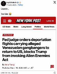 Gangs or judges: perhaps they can both lose?